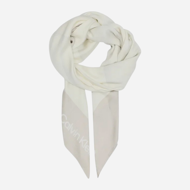 Chustka damska Calvin Klein Quilt K60K611710-PC4 Mleczna (800070316824) - obraz 1