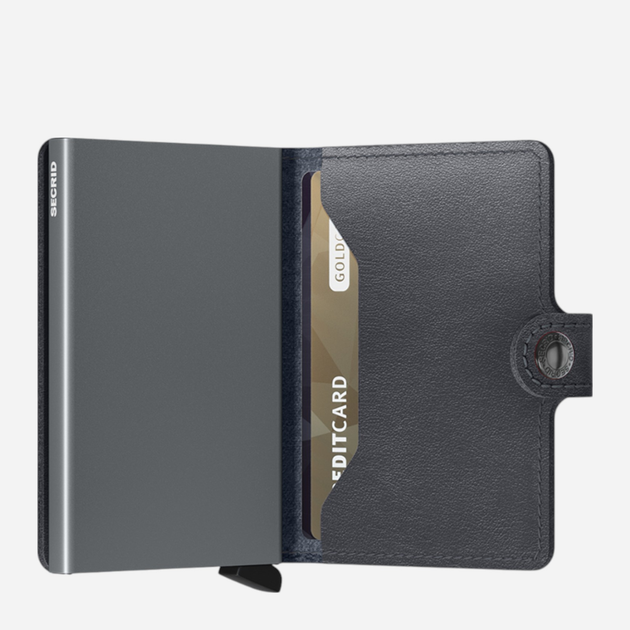 Portfel skórzany RFID Secrid M Szary (800070306975) - obraz 3
