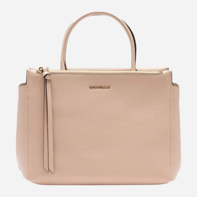 Torebka crossbody damska ze skóry naturalnej mała Coccinelle Arlettis E1MD5180101 N12 Różowa (800070347964) - obraz 3