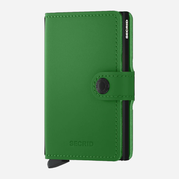 Portfel skórzany RFID Secrid Mm Zielony (800070325939) - obraz 1