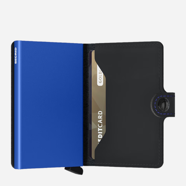 Portfel skórzany RFID Secrid Mm Czarny (800070334148) - obraz 3