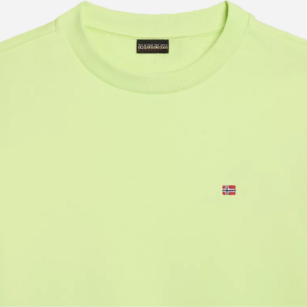 Bluza bez kaptura męska Napapijri Balis NP0A4H89Y1I1 L Żółta (800070320839) - obraz 3