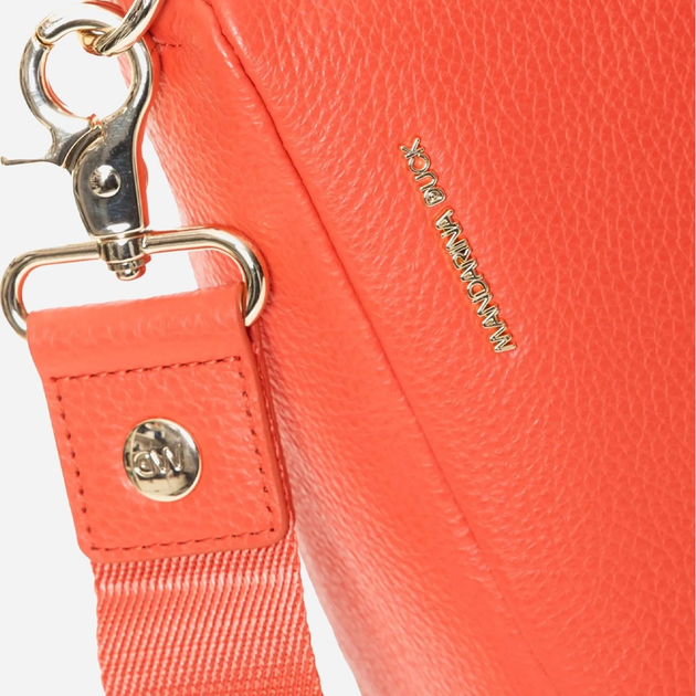 Torebka crossbody damska ze skóry naturalnej Mandarina Duck Mellow P10FZT79 14C Czerwona (800070341073) - obraz 4