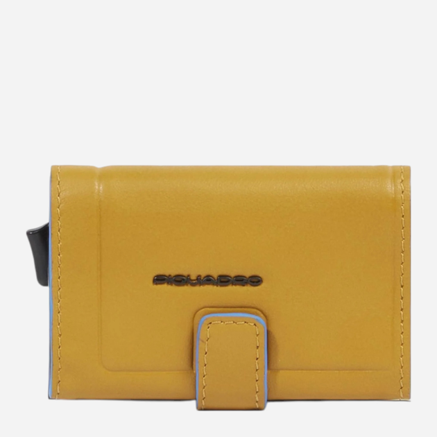 Portfel męski skórzany Piquadro PP5649S138R/G Żółty (800070346374) - obraz 1