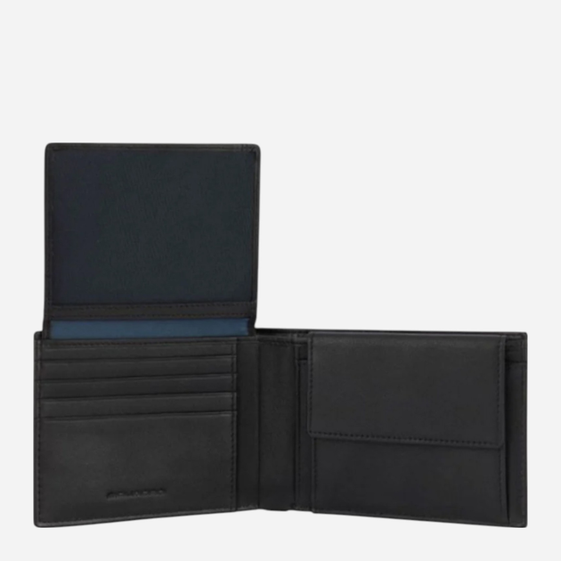 Portfel męski skórzany RFID Piquadro PU1392S117R/N Czarny (800070339855) - obraz 3