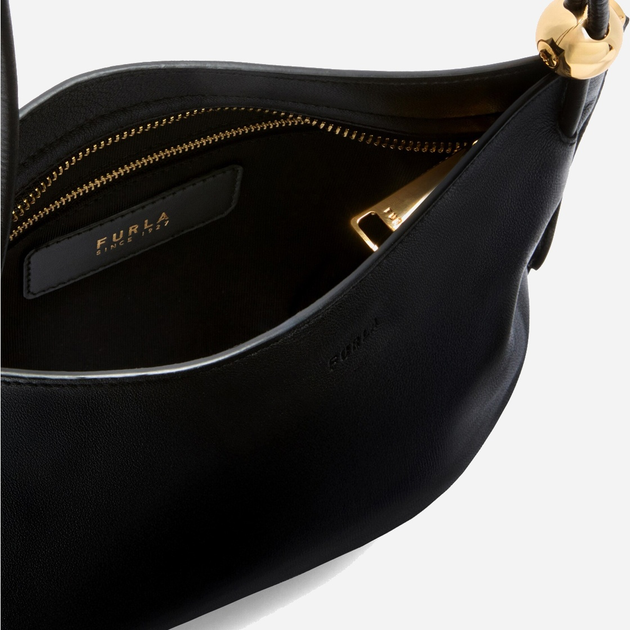 Torebka damska ze skóry naturalnej mała Furla Daisy WB01728BX2269O60001002 Czarna (800070344984) - obraz 3