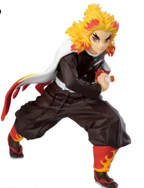 Фигурка Bandai MAXIMATIC Клинок, рассекающий демонов Ренгоку Demon Slayer Kyojuro Rengoku 23 см (86AB23FAD8D7) - Фото 1 Фигурка Bandai MAXIMATIC Клинок, рассекающий демонов Ренгоку Demon Slayer Kyojuro Rengoku 23 см (86AB23FAD8D7) - изображение 1