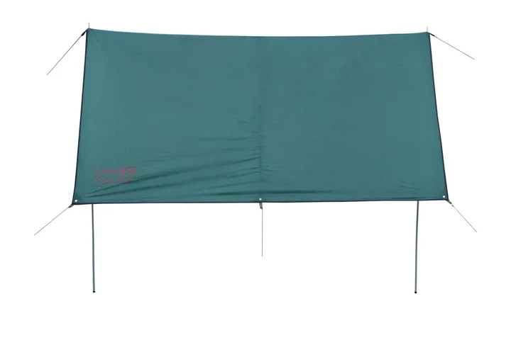 Туристический тент со стойками Tramp 3x3 Зеленый (UTRT-104) - Фото 2 Туристический тент со стойками Tramp 3x3 Зеленый (UTRT-104) - изображение 2