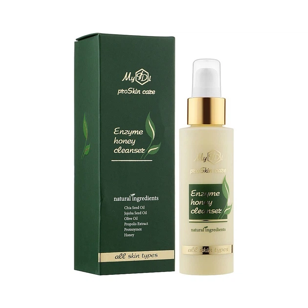 Очищающий энзимный медовый клинсер для всех типов кожи MyIDi Enzyme honey cleanser 100 мл (4821284851548) - изображение 3