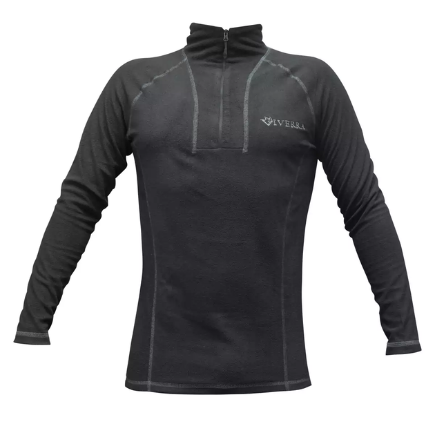 Термобілизна Viverra Soft Warm ZIP Black L (РБ-2230153) - Фото 2 Термобілизна Viverra Soft Warm ZIP Black L (РБ-2230153) - зображення 2