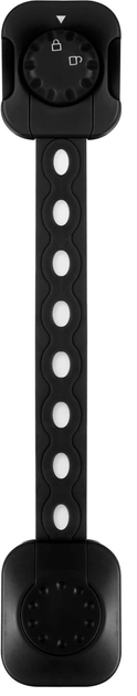 Zabezpieczenie otwierania szafek Ricokids 798202 6 szt Czarne (5903890613891) - obraz 1
