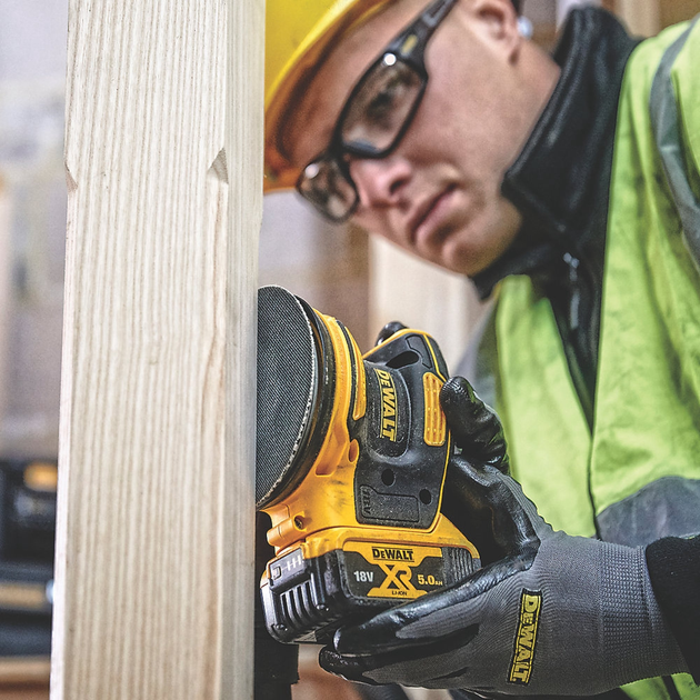 Szlifierka mimośrodowa DeWalt DCW210N-XJ 18V XR 125 mm (5035048711668) - obraz 6