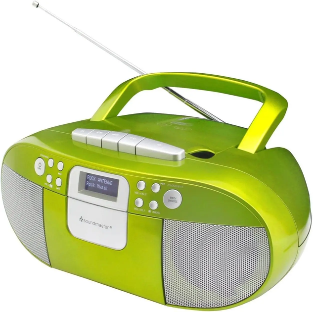CD бумбокс Soundmaster SCD7800gr Зеленый - Уценка - изображение 3