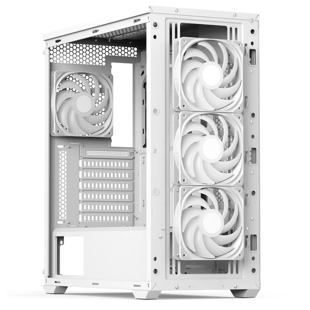 Корпус AeroCool D502A-G-WT-v1 (ACCM-DS02043.21) White без БП - изображение 6