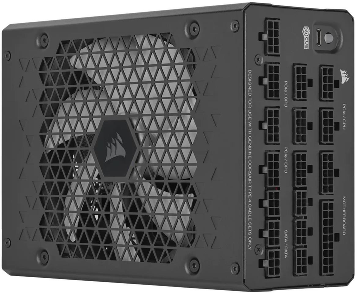 Блок живлення Corsair HX1500i Platinum 1500W Black (CP-9020309-EU) - зображення 4