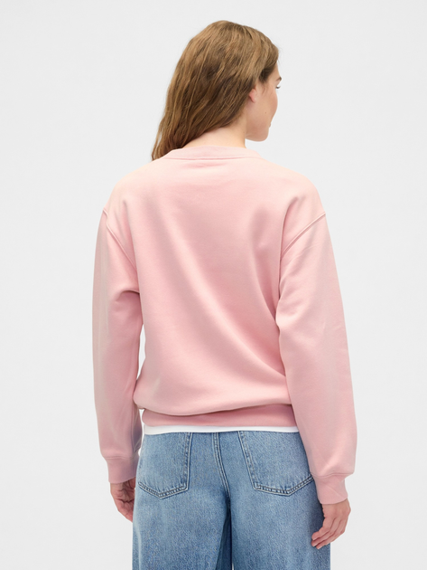 Світшот на флісі жіночий GAP 823720-03 2XL Світло-рожевий (1200146698553) - зображення 2