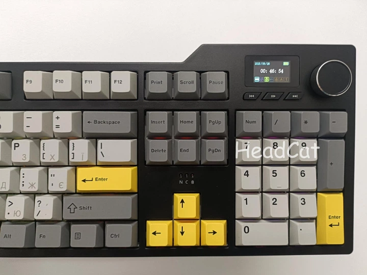 Повнорозмірна механічна бездротова клавітура Ajazz ak35I V3 MAX