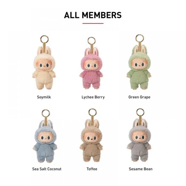 Игрушка-сюрприз Плюшевый брелок POP MART The Monsters