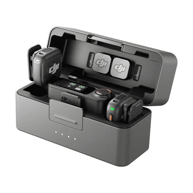 Микрофонная радиосистема DJI Mic 3 (2 TX + 1 RX + Charging Case) - Фото 1 Микрофонная радиосистема DJI Mic 3 (2 TX + 1 RX + Charging Case) - изображение 1