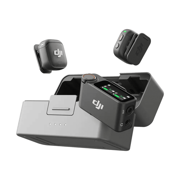 Микрофонная радиосистема DJI Mic 3 (2 TX + 1 RX + Charging Case