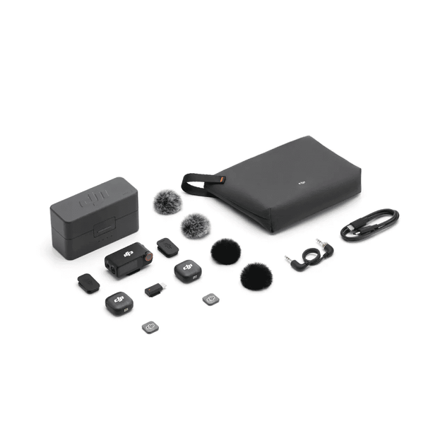 Микрофонная радиосистема DJI Mic 3 (2 TX + 1 RX + Charging Case