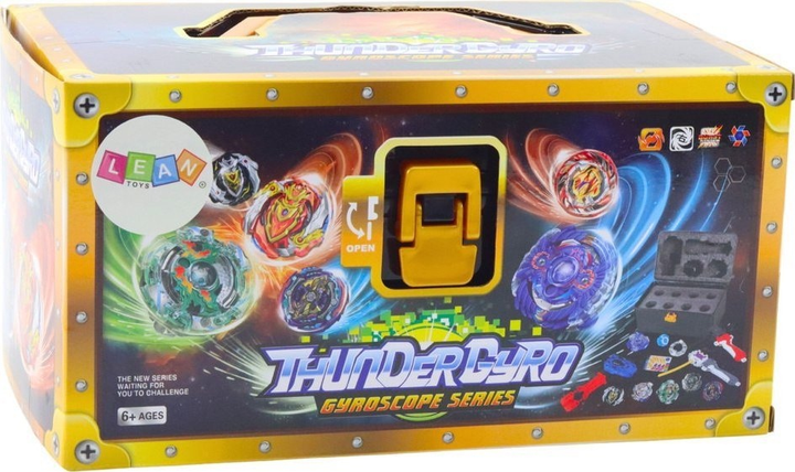 Zestaw do zabawy LEAN Toys ThunderGyro 24744 (5905991057949) - obraz 1