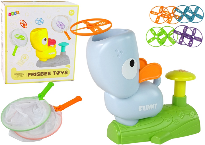 Спритність гра LEAN Toys Злови фрісбі – літаючі диски 14624 (5905515350792) - зображення 1