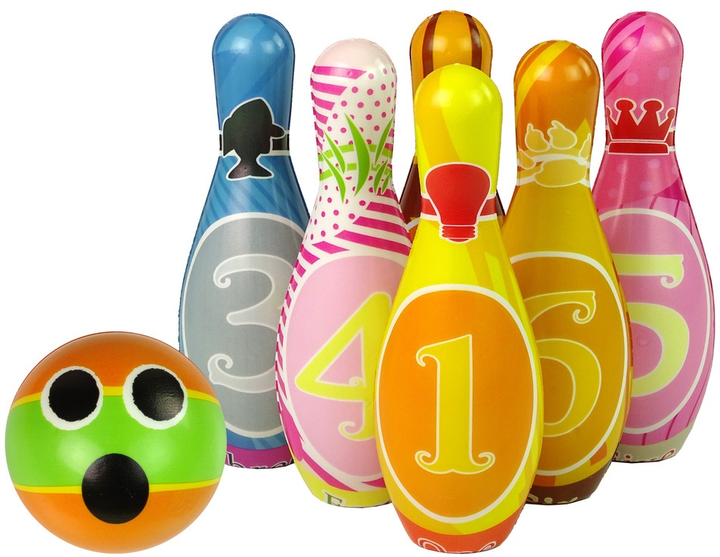 Ігровий набір LEAN Toys М'які кеглі 10477 (5904665993163) - зображення 4