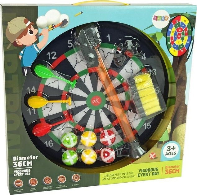 Дартс LEAN Toys 36 см 15976 (5905679075227) - зображення 1
