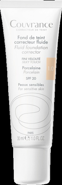 Podkład fluid Avene Fond De Teint SPF 20 1.0 Porcelain 30 ml (3282770100525) - obraz 2