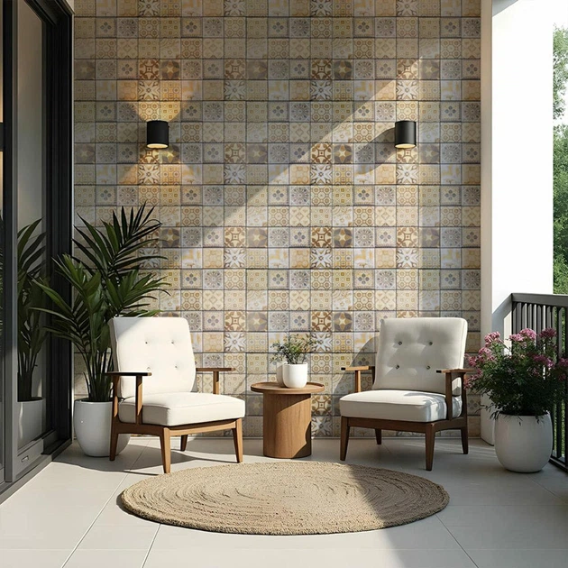 Декоративная ПВХ панель Sticker Wall на стену, для ванной, кухни 960*480*4мм (D) SW-00001777 - Фото 6 Декоративная ПВХ панель Sticker Wall на стену, для ванной, кухни 960*480*4мм (D) SW-00001777 - изображение 6