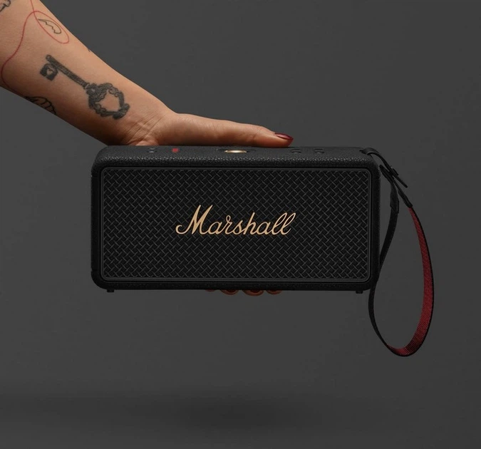 Акустика Marshall Portable Speaker Middleton II Black and Brass