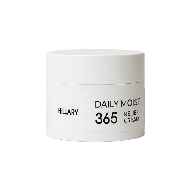 Увлажняющий крем-гель для всех типов кожи Daily Moist 365 Relief Cream Hillary 50 мл 4823116602700 - изображение 2