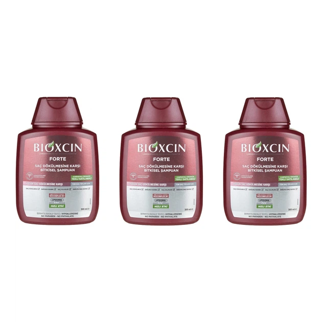 Шампунь против выпадения волос Biota Bioxcin (Bioxsine, Биоксин) Forte 300мл - изображение 2