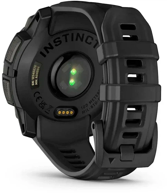 Смарт-часы Garmin Instinct 3 45mm AMOLED Black with Black Band (010-02936-00) - Фото 5 Смарт-часы Garmin Instinct 3 45mm AMOLED Black with Black Band (010-02936-00) - изображение 5