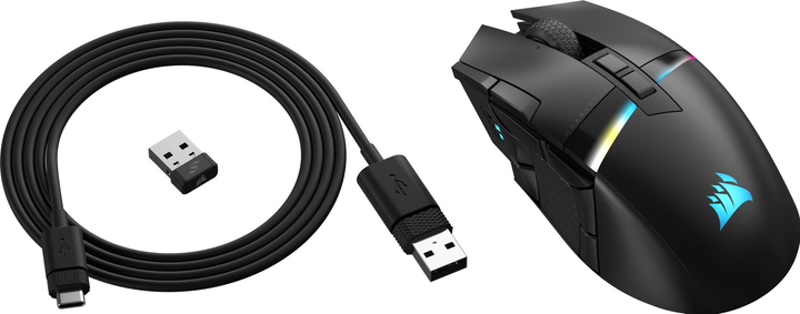 Mysz Corsair DARKSTAR RGB Wireless Black (CH-931A011-EU) - obraz 9