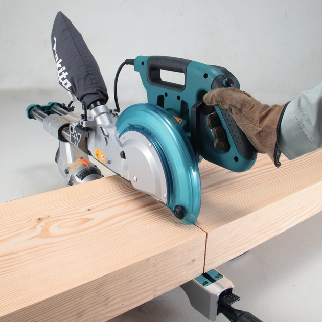 Торцювальна пила Makita LS1018LN з лазером 1430 Вт 260 мм (88381868143) - зображення 4
