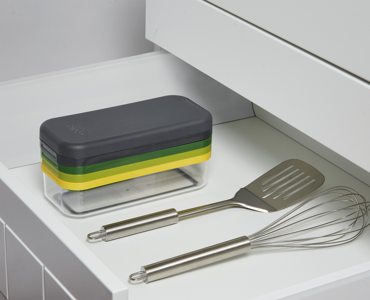 Терка Joseph Joseph Multi-Prep Compact з контейнером і 4 лопатями 11 x 22.5 x 10.5 см (5028420008418) - зображення 10