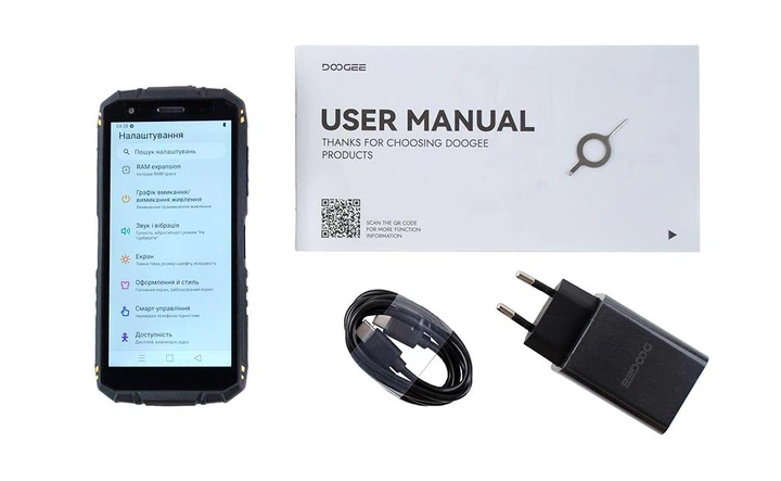 Мобильный защищенный смартфон Doogee Fire 3 Pro (4+128Gb, АКБ 8350 мАч) Orange - Фото 4 Мобильный защищенный смартфон Doogee Fire 3 Pro (4+128Gb, АКБ 8350 мАч) Orange - изображение 4