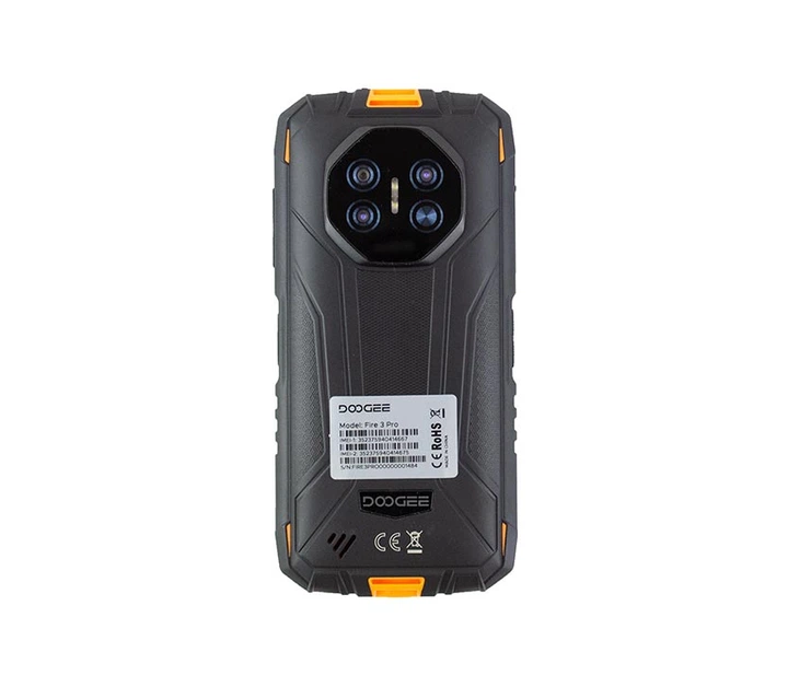 Мобильный защищенный смартфон Doogee Fire 3 Pro (4+128Gb, АКБ 8350 мАч) Orange - Фото 11 Мобильный защищенный смартфон Doogee Fire 3 Pro (4+128Gb, АКБ 8350 мАч) Orange - изображение 11