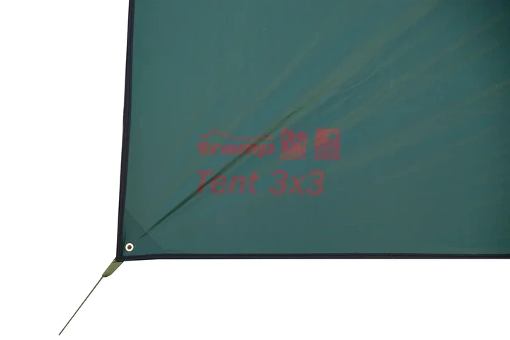 Легкий и крепкий тент Tramp 3x3 Зеленый (UTRT-100) - изображение 3