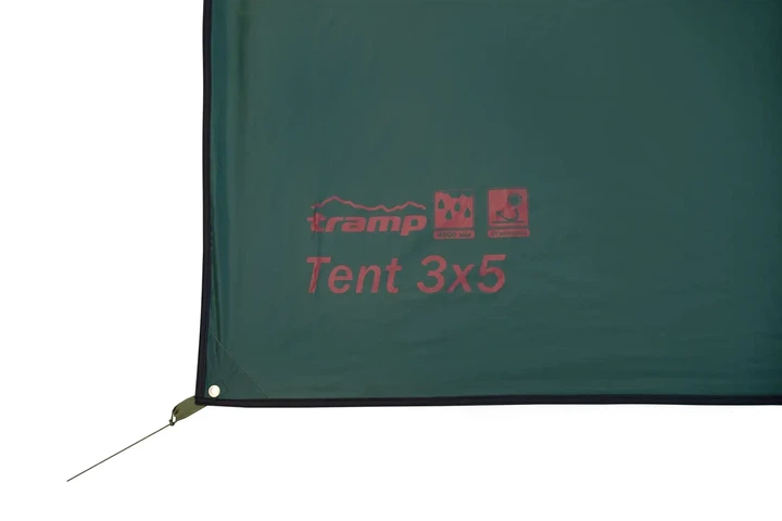 Тент для захисту від опадів та сонця Tramp Tent 3 х 5 green UTRT-101 - изображение 4