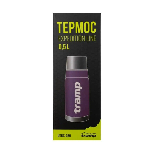 Термос питний TRAMP Expedition Line 0,5 л UTRC-030 purple (UTRC-030-purple) - Фото 3 Термос питний TRAMP Expedition Line 0,5 л UTRC-030 purple (UTRC-030-purple) - зображення 3