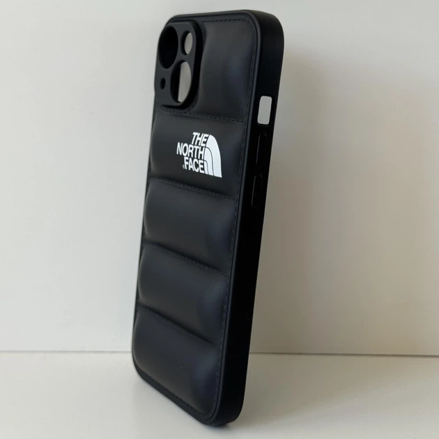 Чохол пуховик The North Face Series Case для Apple iPhone 15, Чорний - зображення 2