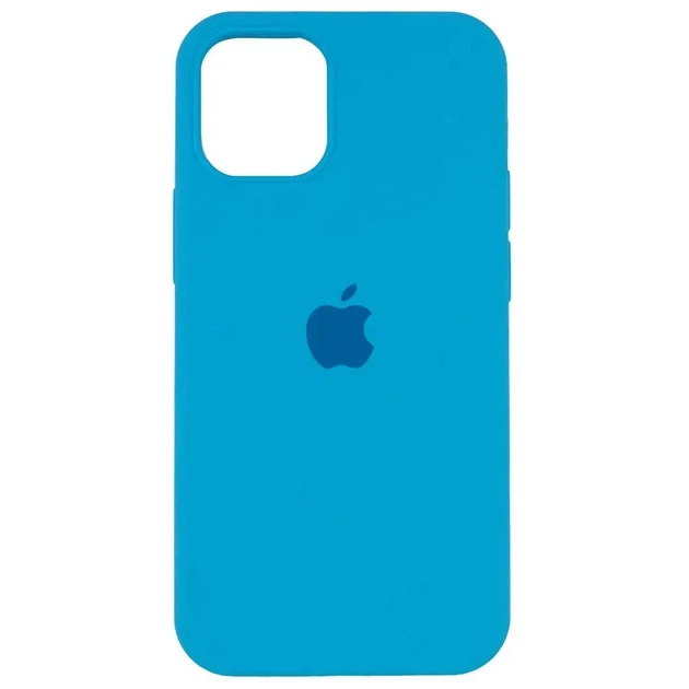 Чехол Fiji Silicone Case для Apple iPhone 13 Pro бампер накладка Soft Touch с микрофиброй Denim Blue - Фото 1 Чехол Fiji Silicone Case для Apple iPhone 13 Pro бампер накладка Soft Touch с микрофиброй Denim Blue - изображение 1