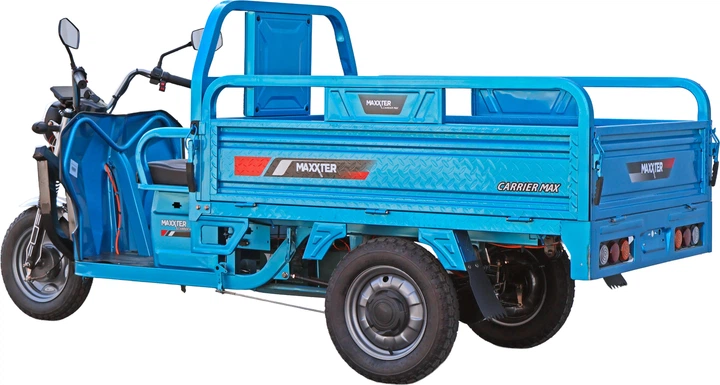 Електроскутер Maxxter CARRIER MAX 1500 Вт Blue - Фото 3 Електроскутер Maxxter CARRIER MAX 1500 Вт Blue - зображення 3