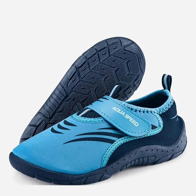 Детские аквашузы для мальчиков Aqua Speed Aqua Shoe 27E 642-27E 23 Синие (5905718621460) - Фото 3 Детские аквашузы для мальчиков Aqua Speed Aqua Shoe 27E 642-27E 23 Синие (5905718621460) - изображение 3