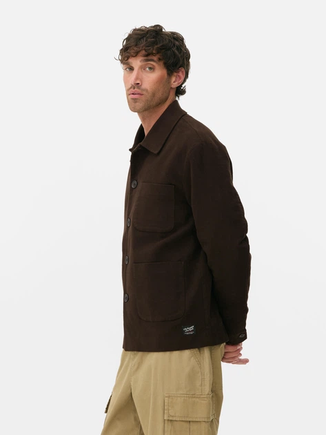 Куртка легка Primark темно-коричневий PHWRR740 XS - Фото 4 Куртка легка Primark темно-коричневий PHWRR740 XS - изображение 4