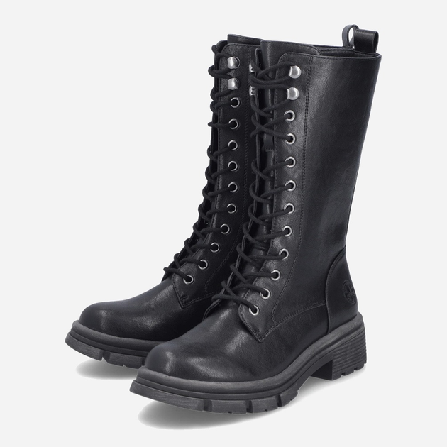 Жіночі черевики високі Rieker 91440-00 41 (7.5UK) Чорні (4061811462216) - зображення 2
