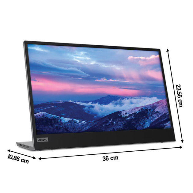 Monitor 15.6" Lenovo L15 LEN66E4UAC - obraz 10